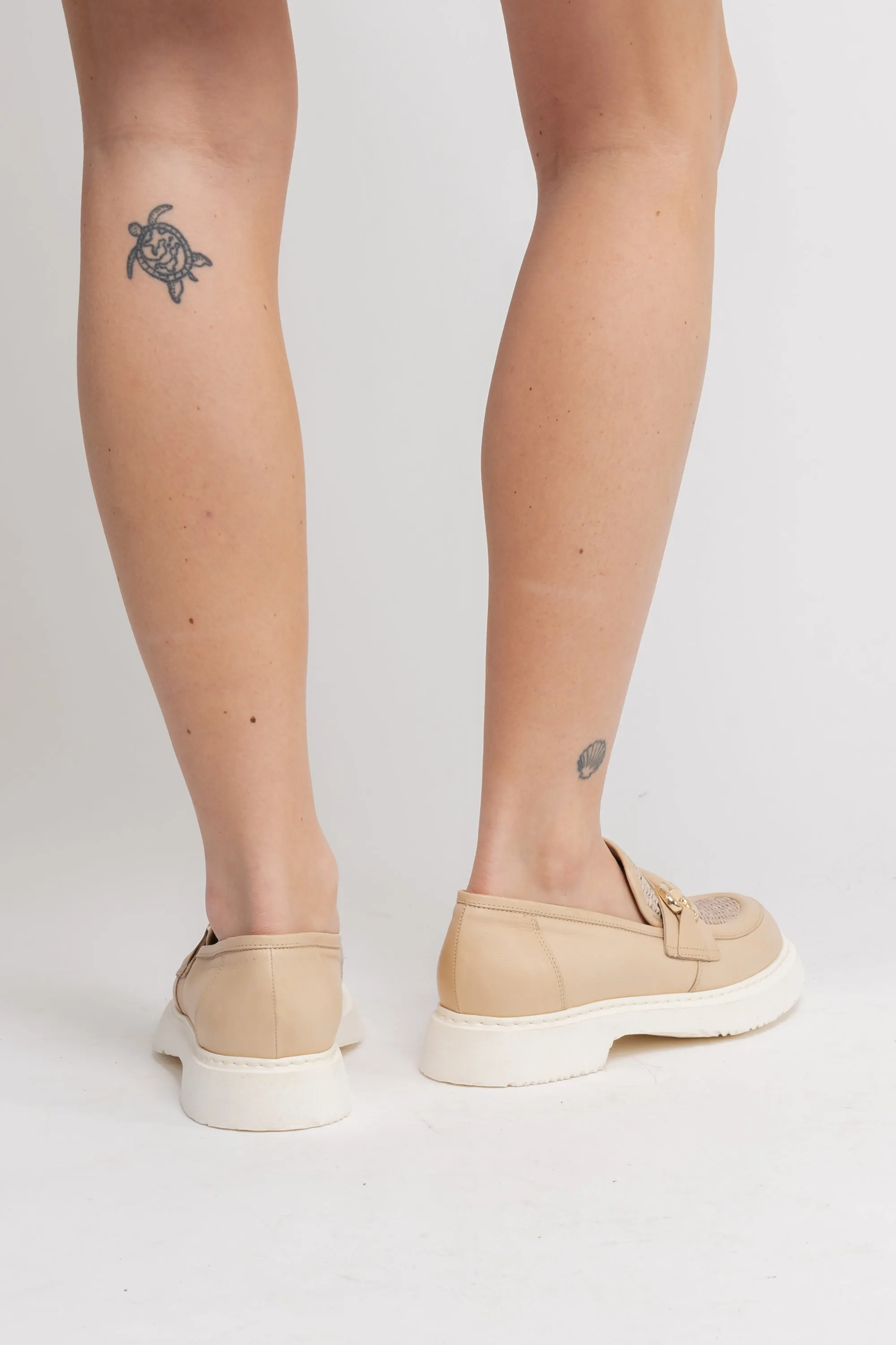 9442A Toledo Savana Rafia - Corda/Gold Panna