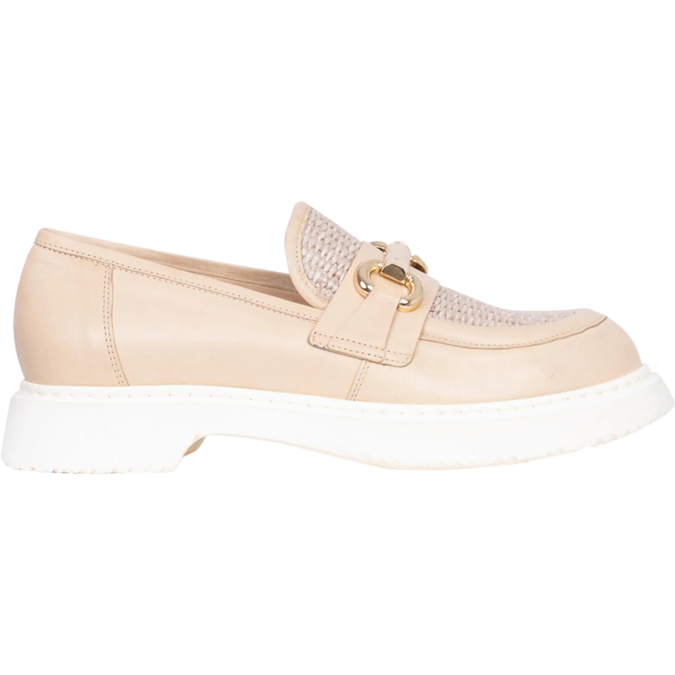 9442A Toledo Savana Rafia - Corda/Gold Panna