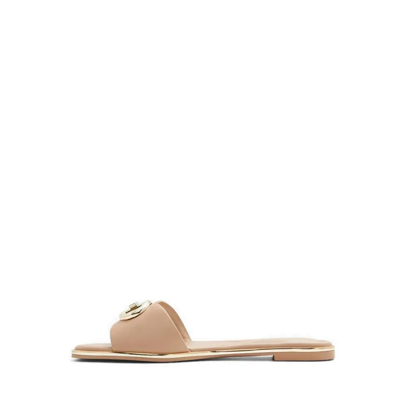 Bellenor Flat Sandals - Medium Beige