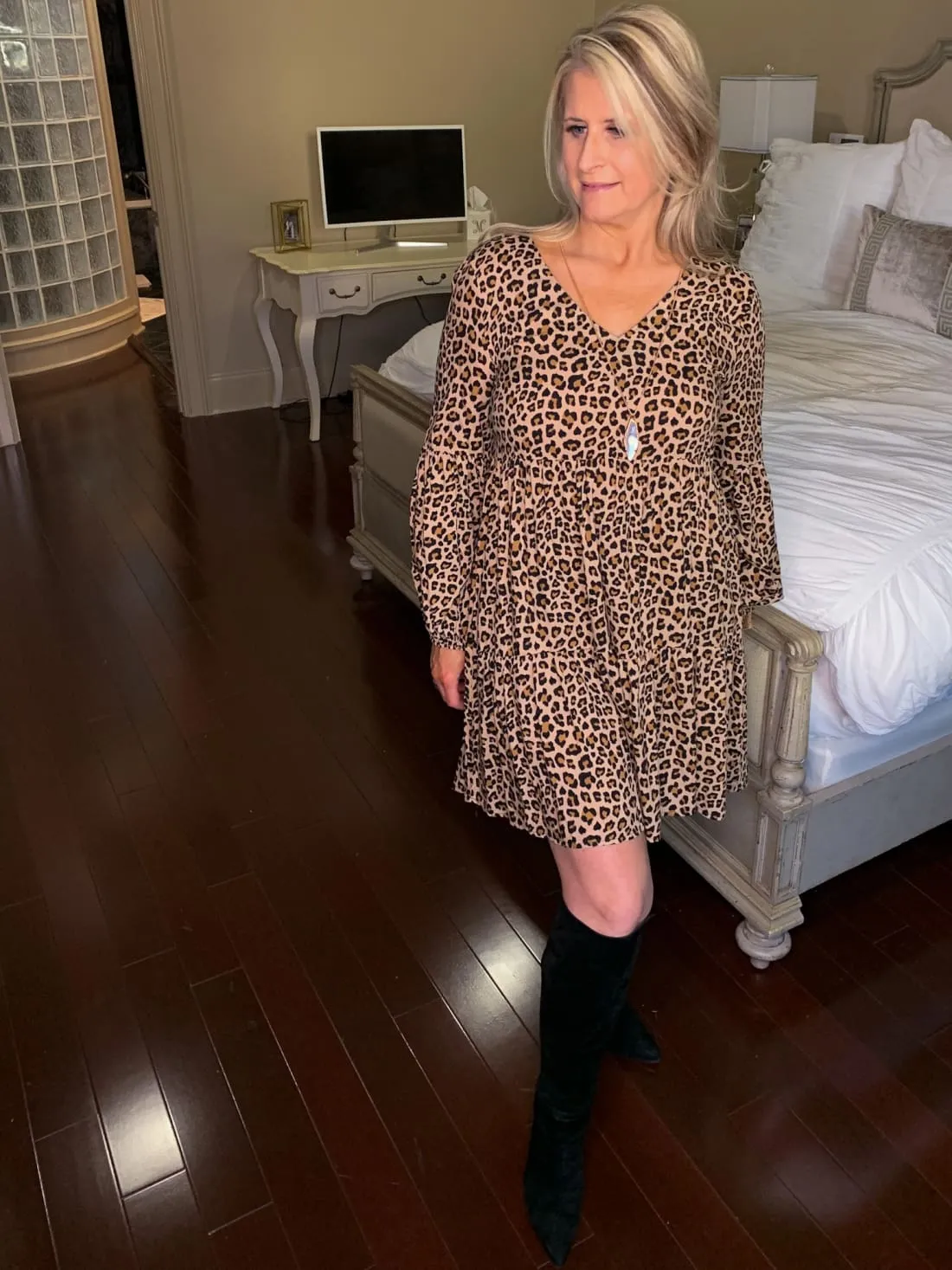 Boho Tiered Tunic Dress