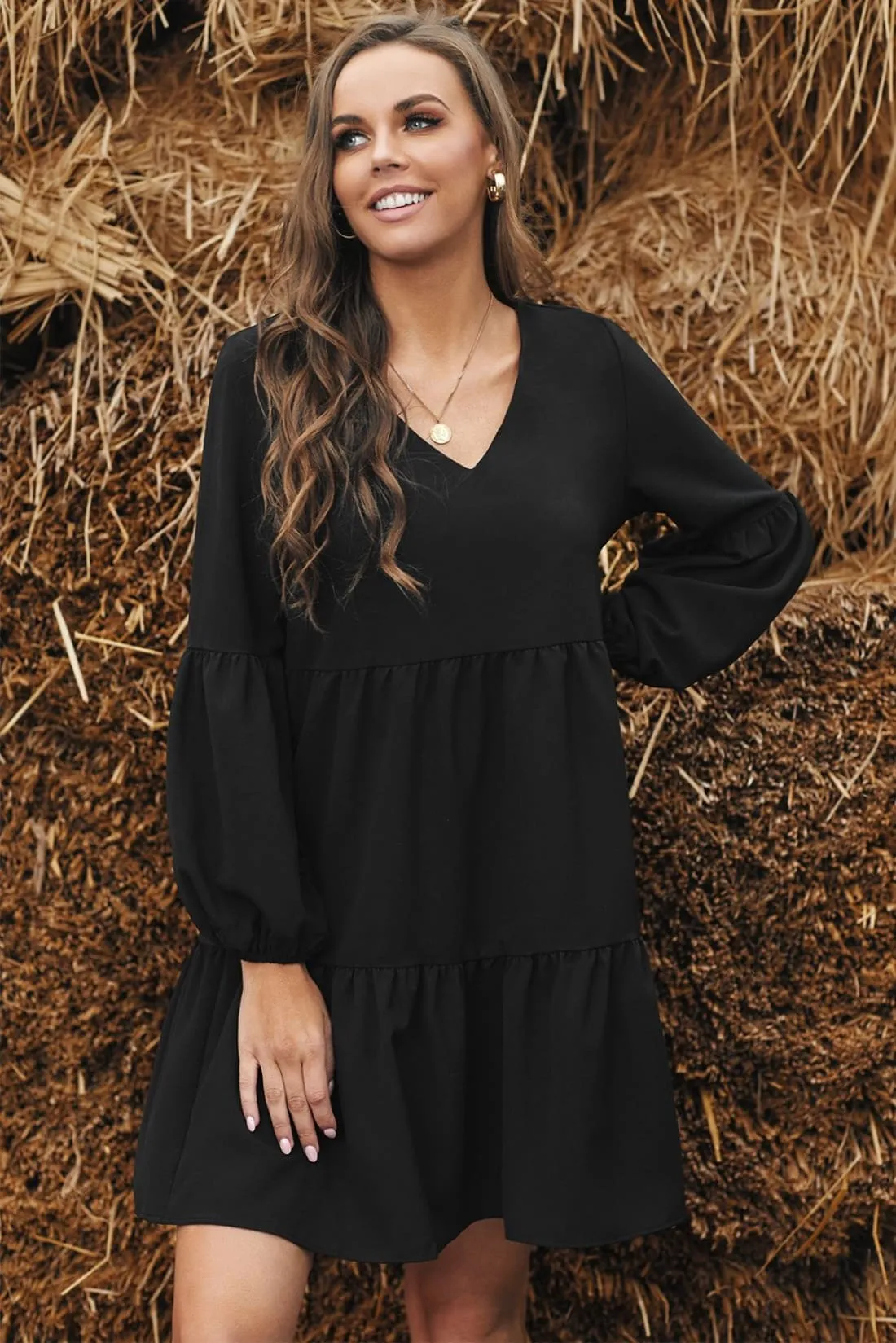 Boho Tiered Tunic Dress