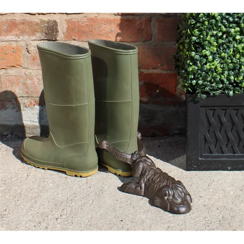 Cast Iron Boot Jack, Dog Design