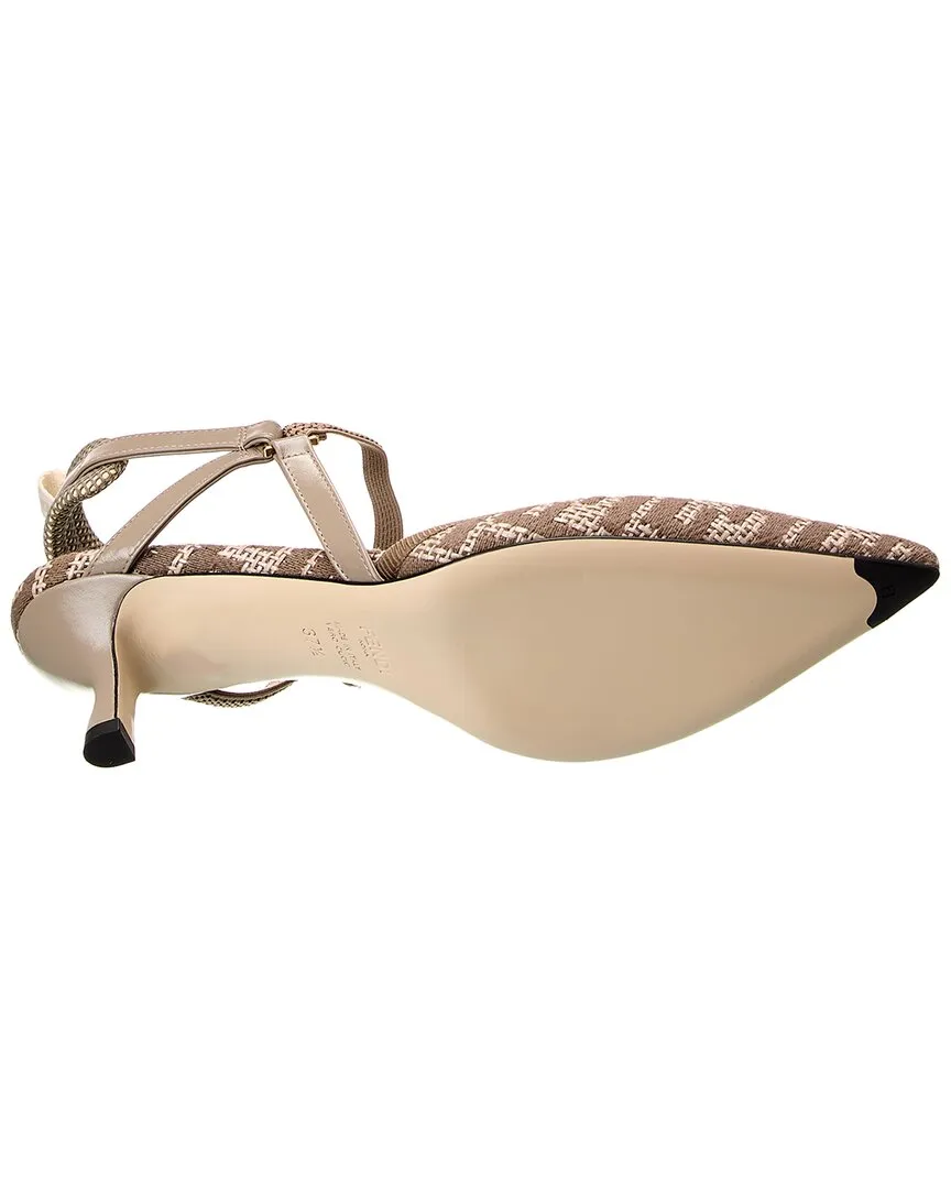 FENDI Colibri Lite Slingback Pump