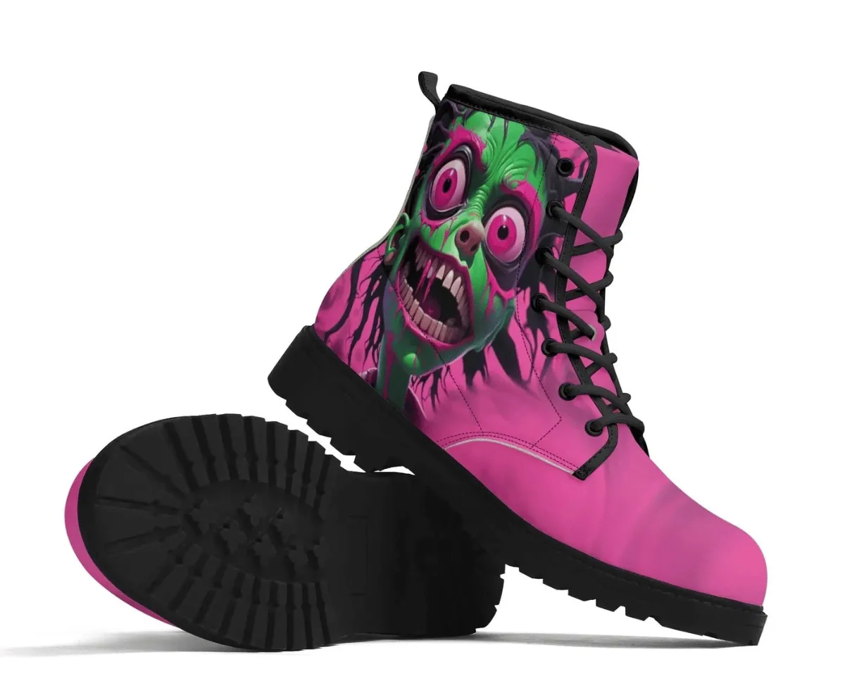 Green Goblin Leather Boots
