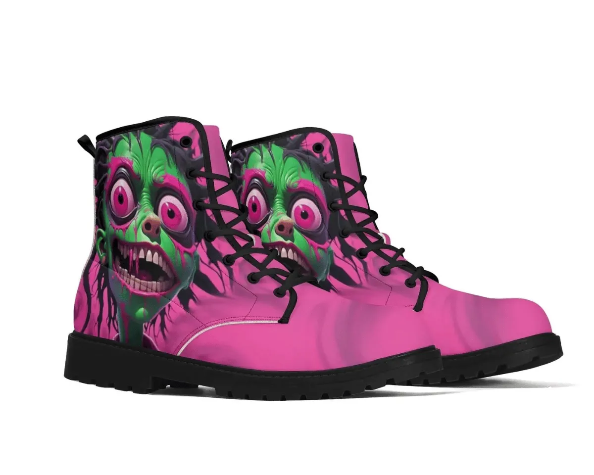 Green Goblin Leather Boots