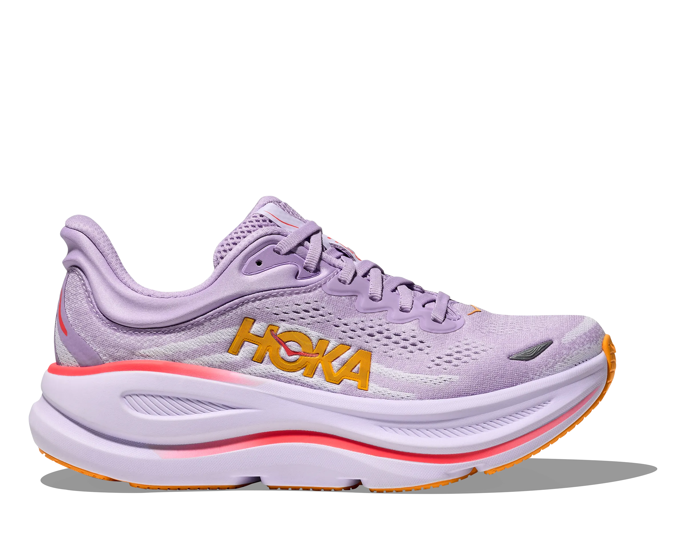 Hoka Bondi 9 Aster Flower Starlight Glow Extra Wide Women's