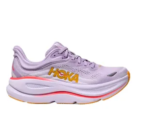 Hoka Bondi 9 Wide Running Shoe - Aster Flower / Starlight Glow