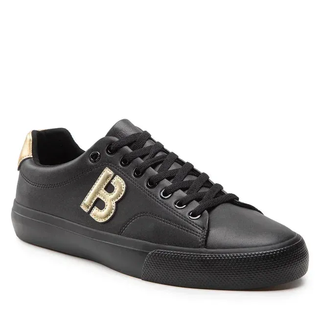 HUGO BOSS Aiden TENN LTB Trainers Men 50474728-BLKGLD