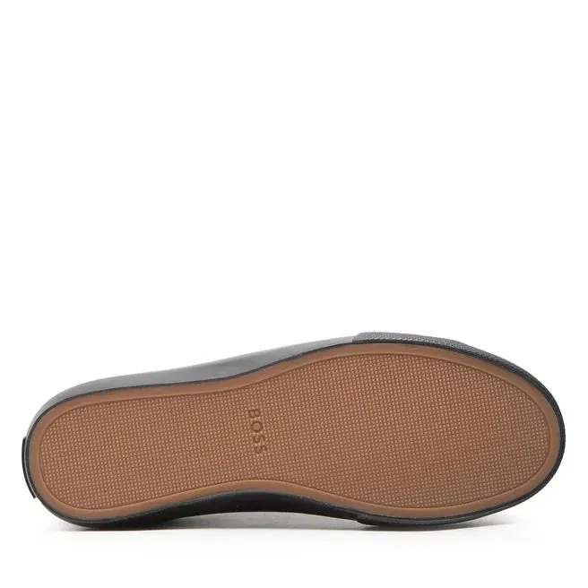 HUGO BOSS Aiden TENN LTB Trainers Men 50474728-BLKGLD