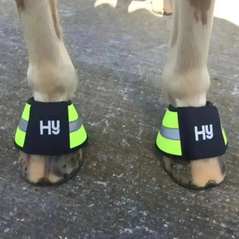 Hy Equestrian Reflector Over Reach Boots