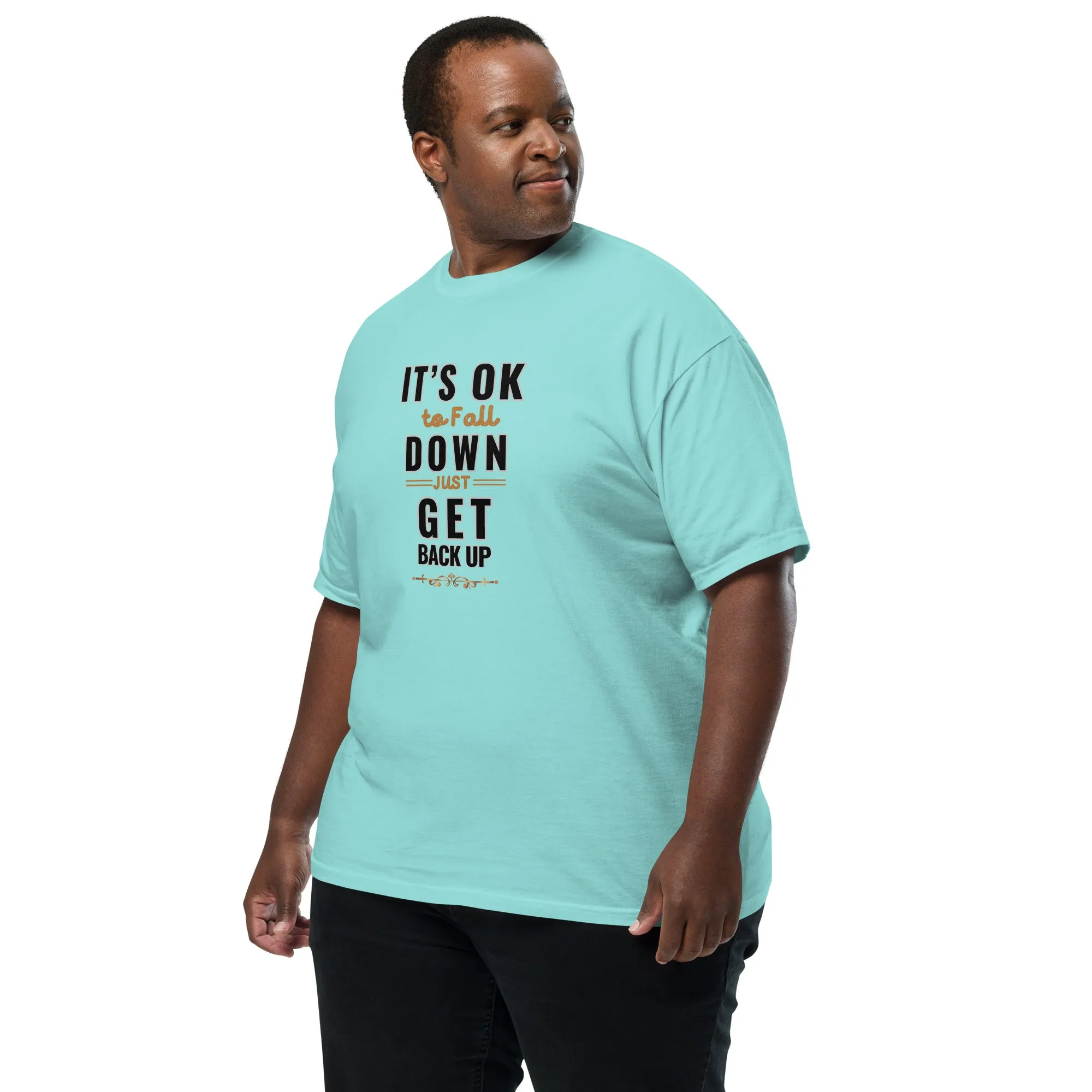It's Ok To Fall Down Heavyweight T-shirt