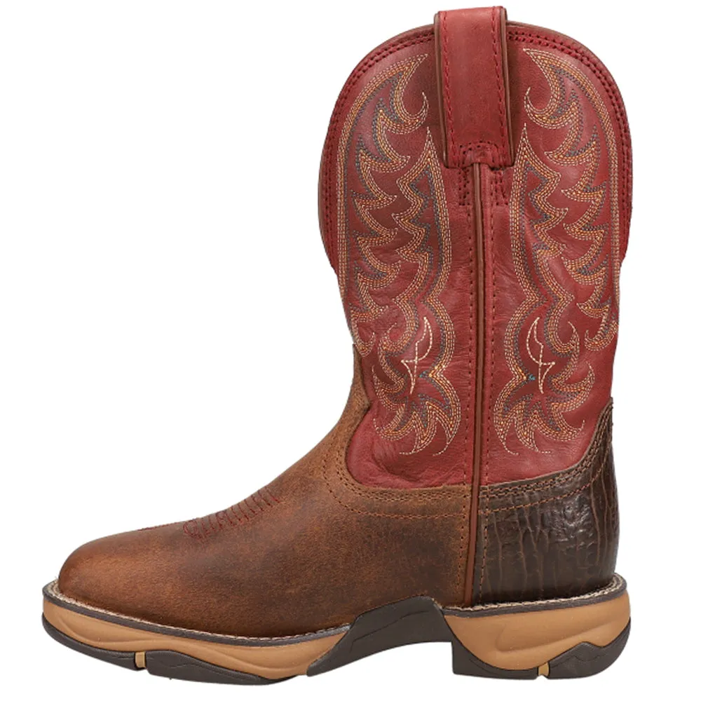 Josey 10 inch Embroidered Waterproof Composite Toe Work Boots