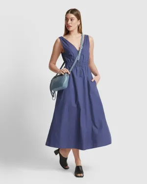 Leona Zip Up Cotton Dress