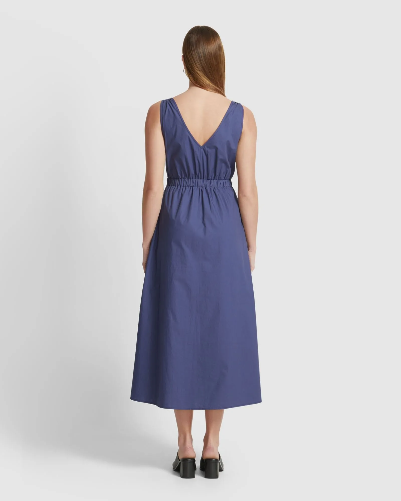 Leona Zip Up Cotton Dress