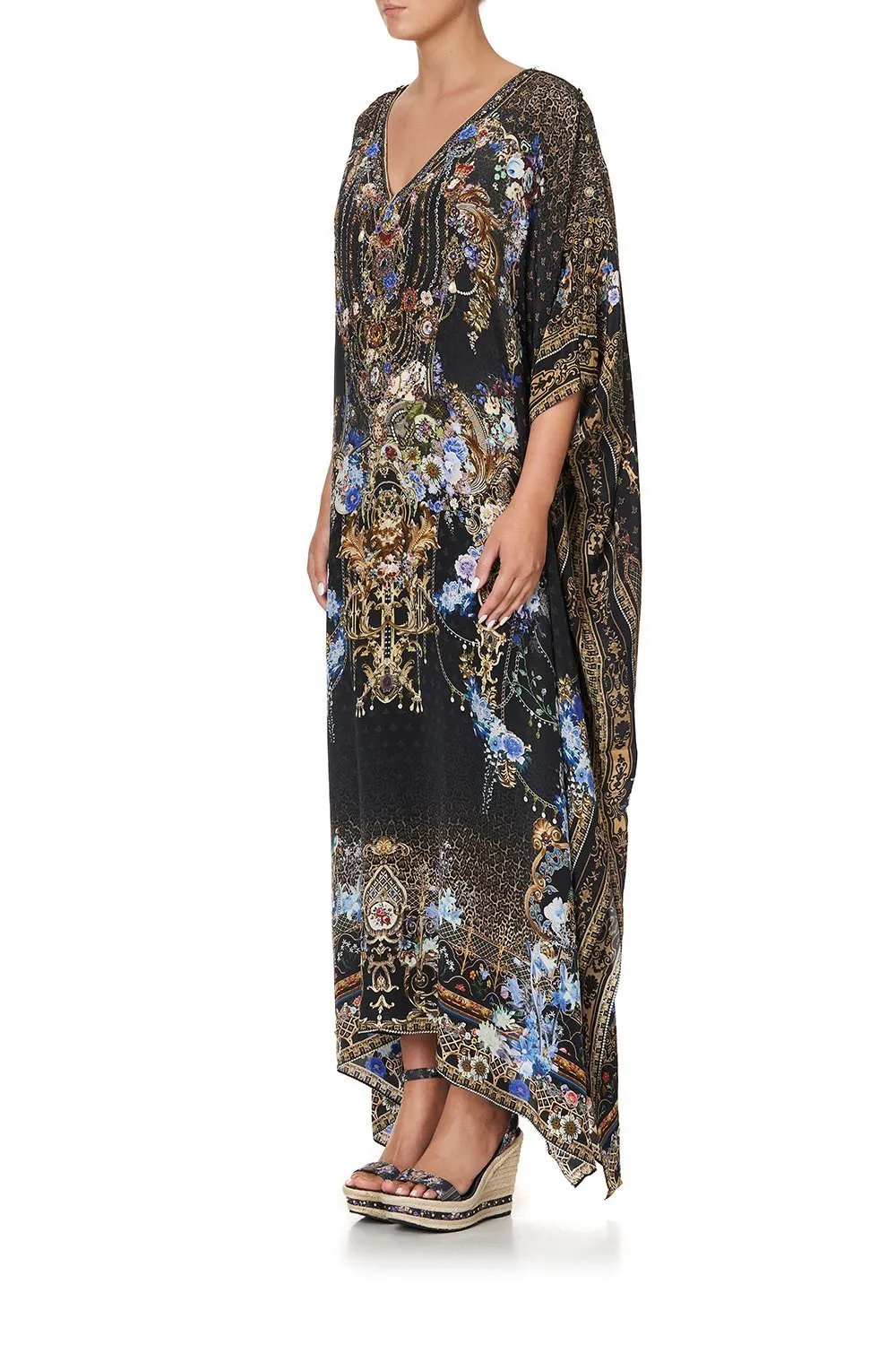LONG KAFTAN WITH BUTTONS PALACE PLAYHOUSE