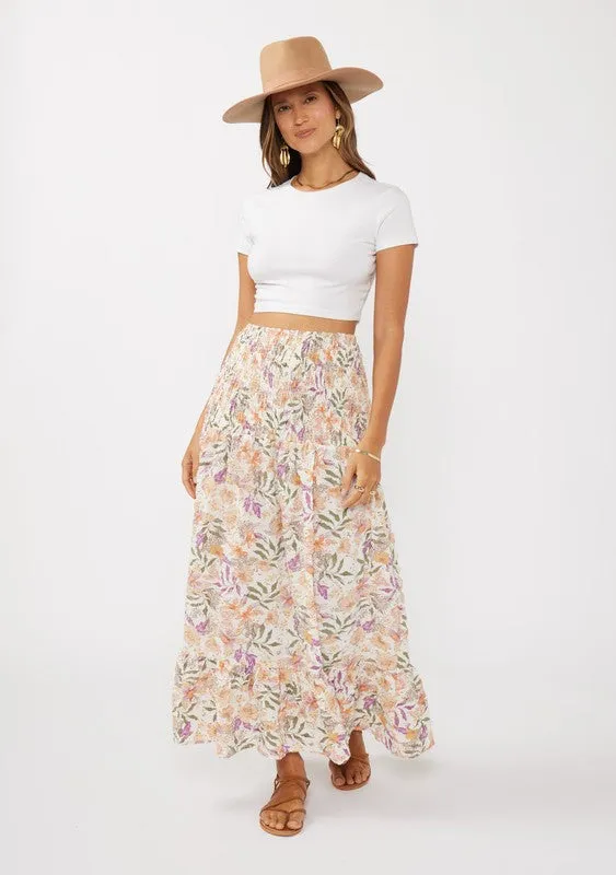 Maui Dreams Convertible Floral Skirt