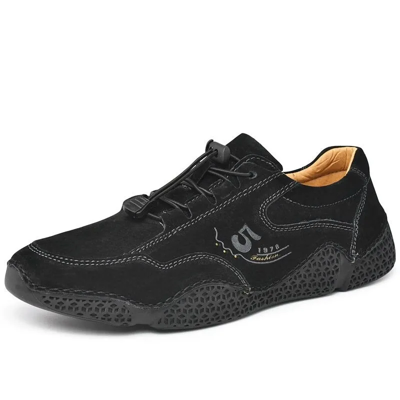 Men's Leather Breathable Sneakers