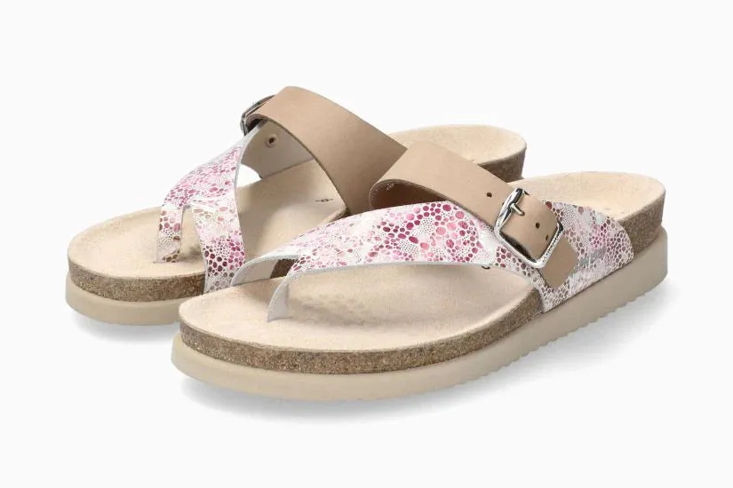 Mephisto "Helen" Pink Mistic - Cork Sandal