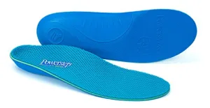 Powerstep Women's Pinnacle Breeze Insole, Blue, Men's 5-5.5 7-7.5