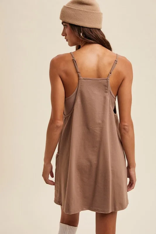 Relaxed Tank Dress with Built-In Romper Lining