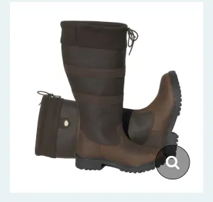Rhinegold Elite Brooklyn Boots-Wide Leg