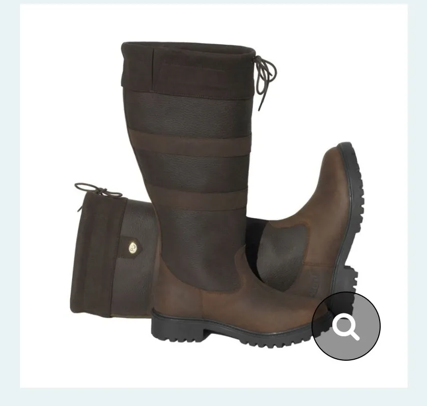 Rhinegold Elite Brooklyn Boots-Wide Leg