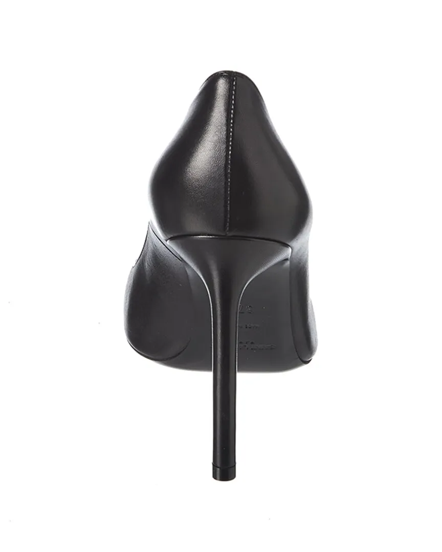 Saint Laurent Anja 105 Escarpin Leather Pump