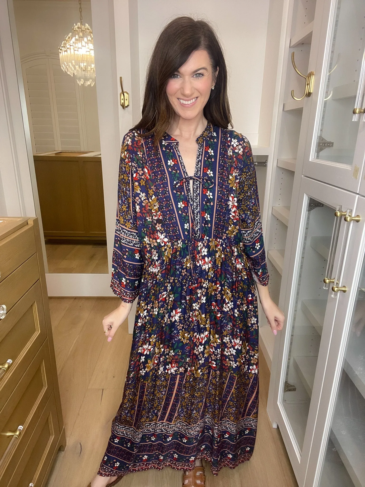 SALE! Asher Maxi Dress in Navy