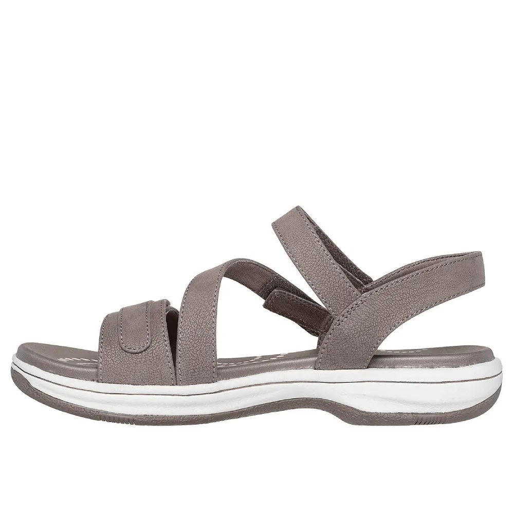 SKECHERS Women's Bayshore – Basic Necessity Sandal (Taupe)