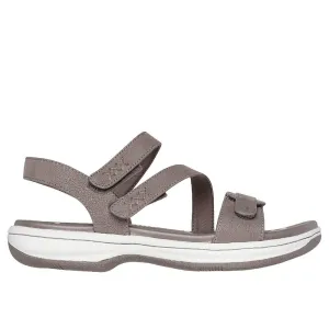 SKECHERS Women's Bayshore – Basic Necessity Sandal (Taupe)