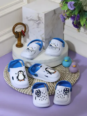 Sky Blue Stylish Slip-On Clogs For Kids-Unisex (TC-LCLOG2-SKYBLU)