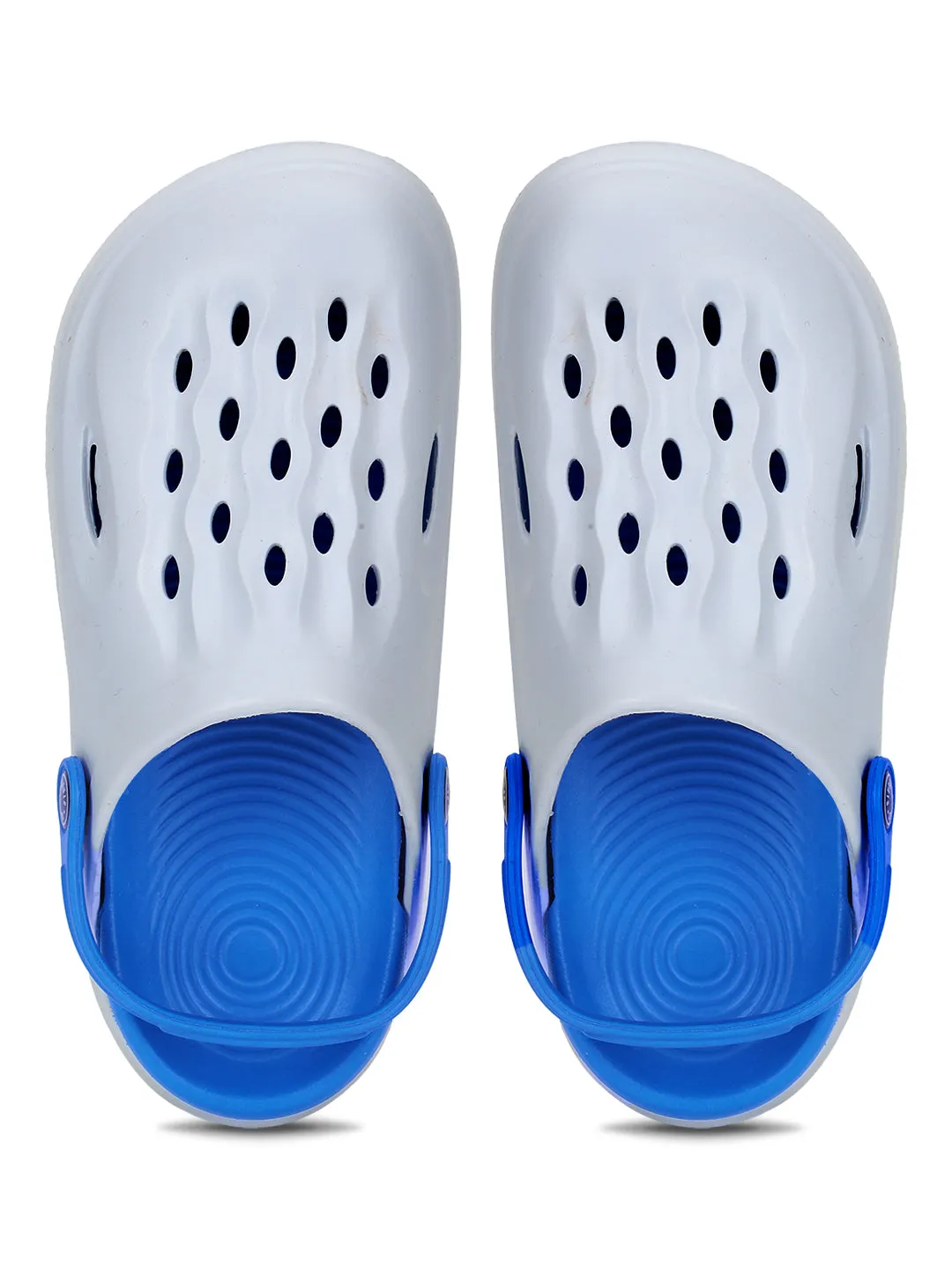 Sky Blue Stylish Slip-On Clogs For Kids-Unisex (TC-LCLOG3-SKYBLU)