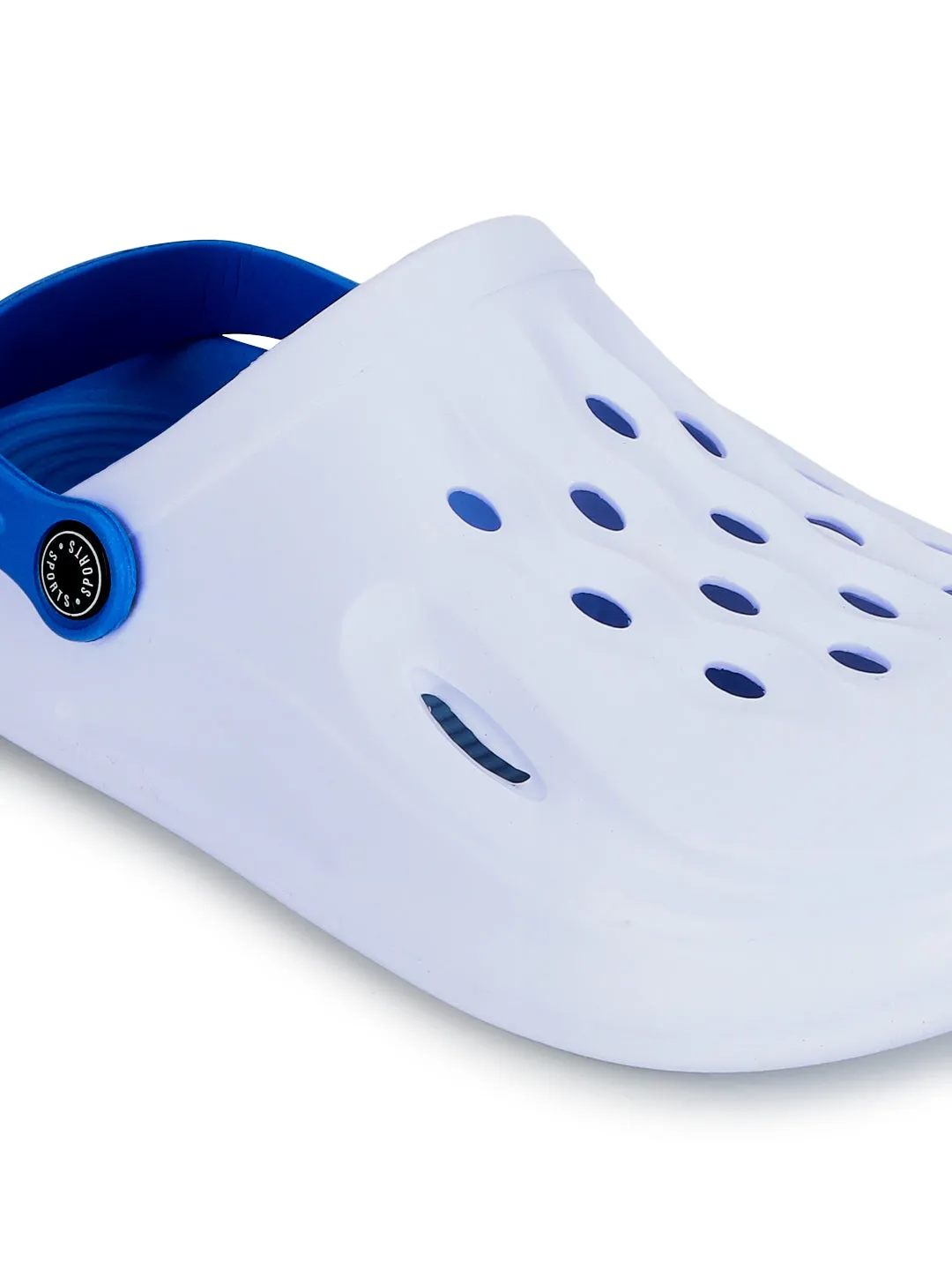 Sky Blue Stylish Slip-On Clogs For Kids-Unisex (TC-LCLOG3-SKYBLU)