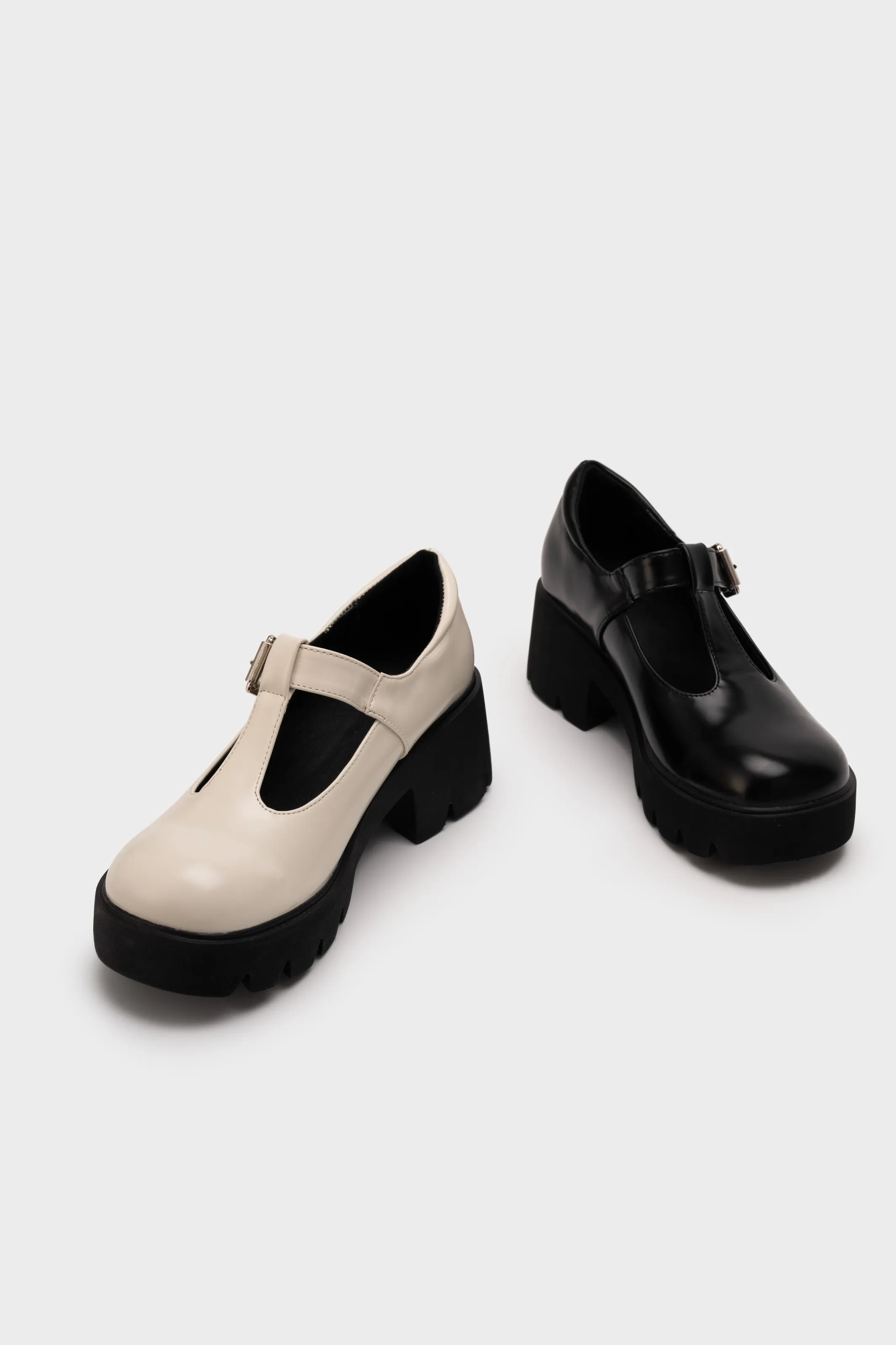 T BAR STRAP CHUNKY LOAFER