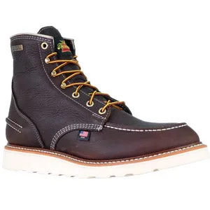 Thorogood 814-3600 Men's 1957 6" Moc Toe Work Boots - Brown