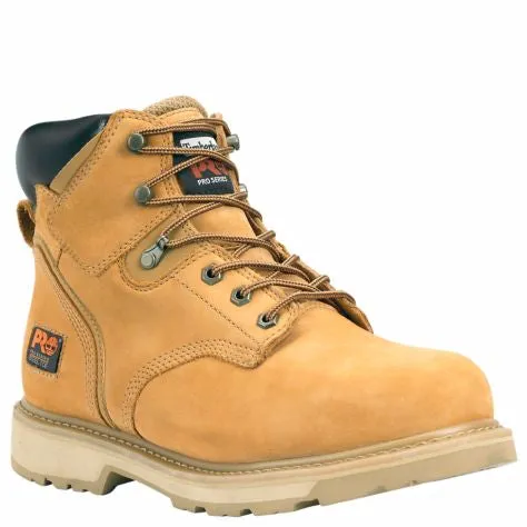 Timberland PRO TB133031231 Men's Pit Boss 6" Steel Toe Work Boots - Wheat