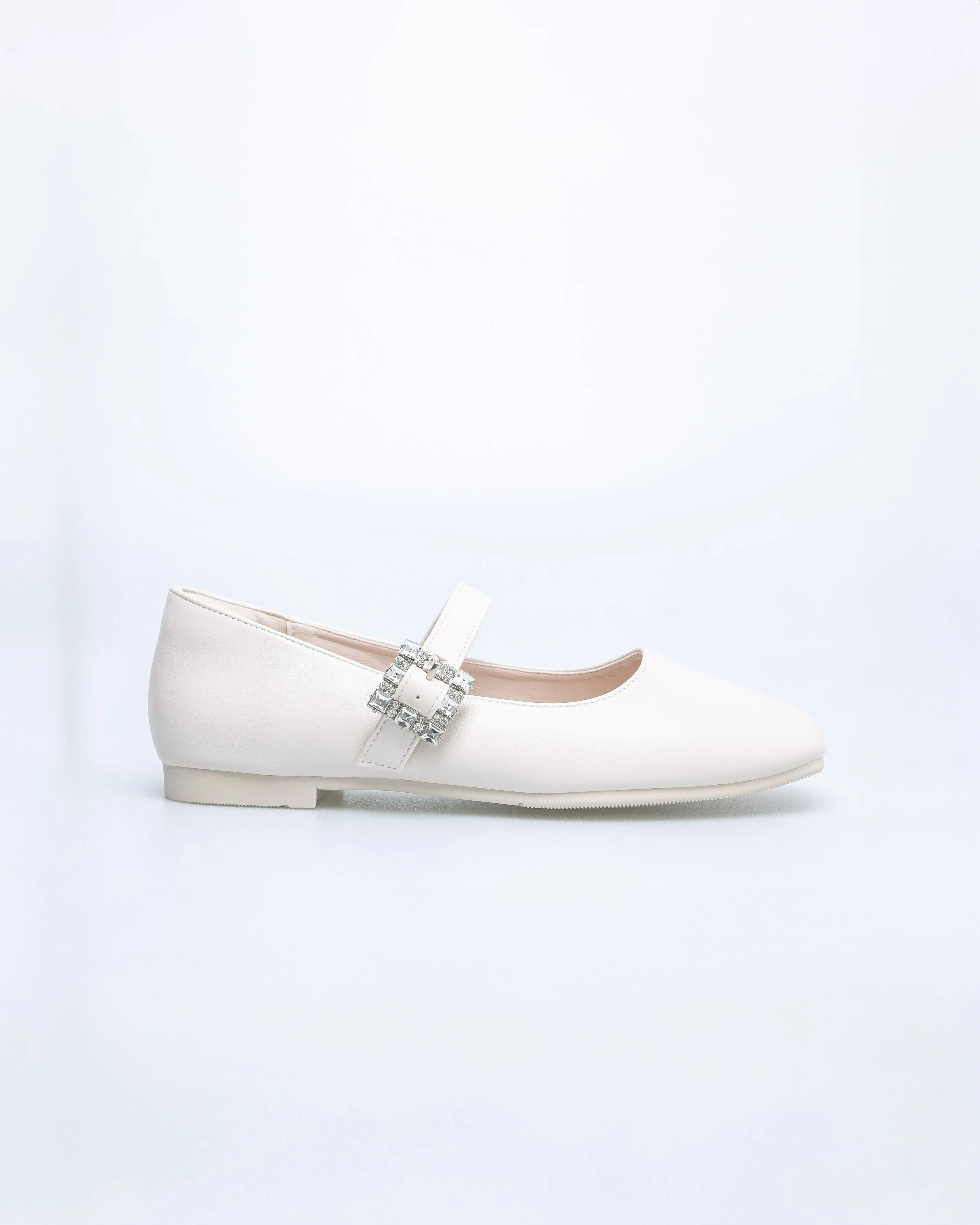 Tomaz NN400 Ladies Crystal Buckle Flats