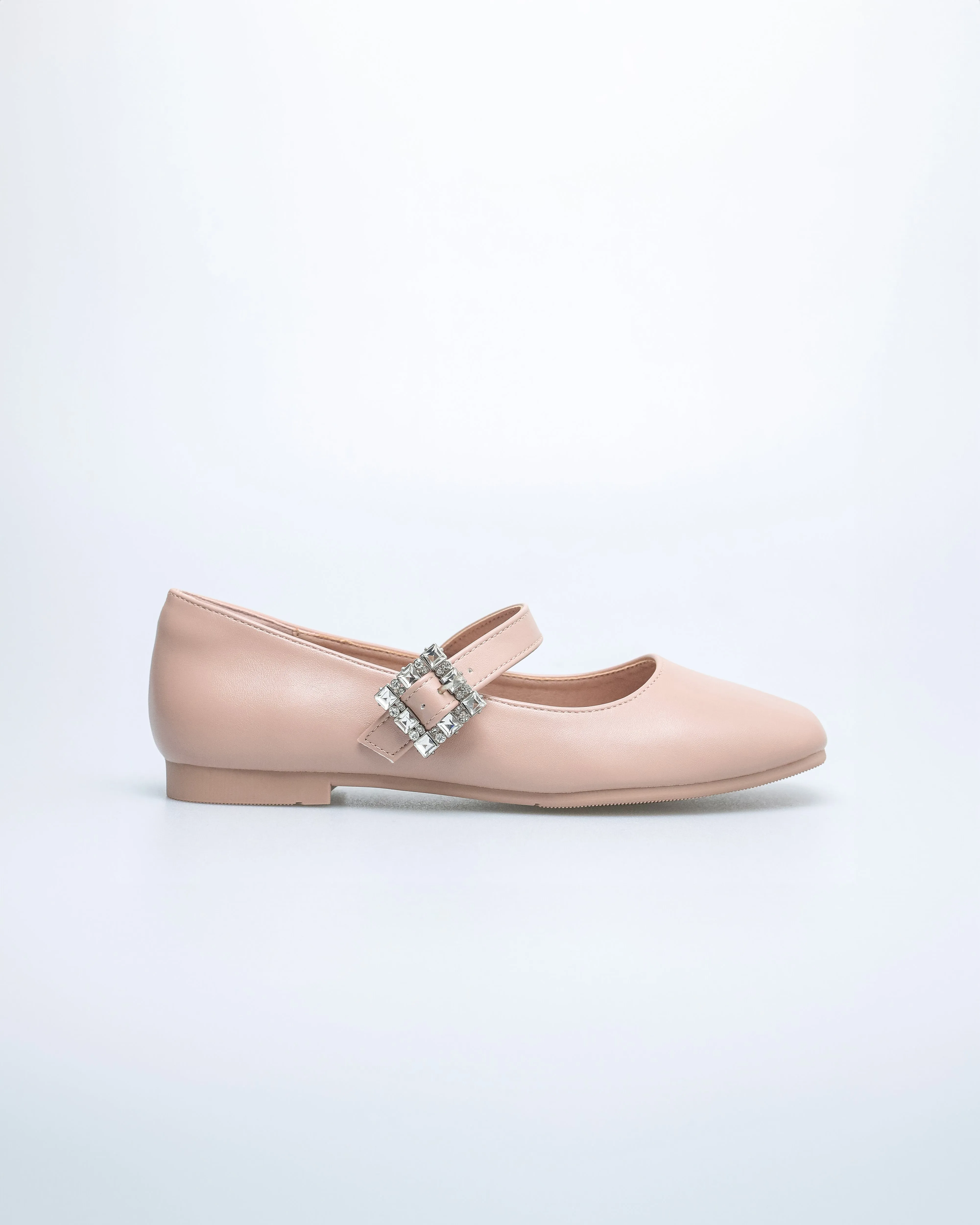 Tomaz NN400 Ladies Crystal Buckle Flats
