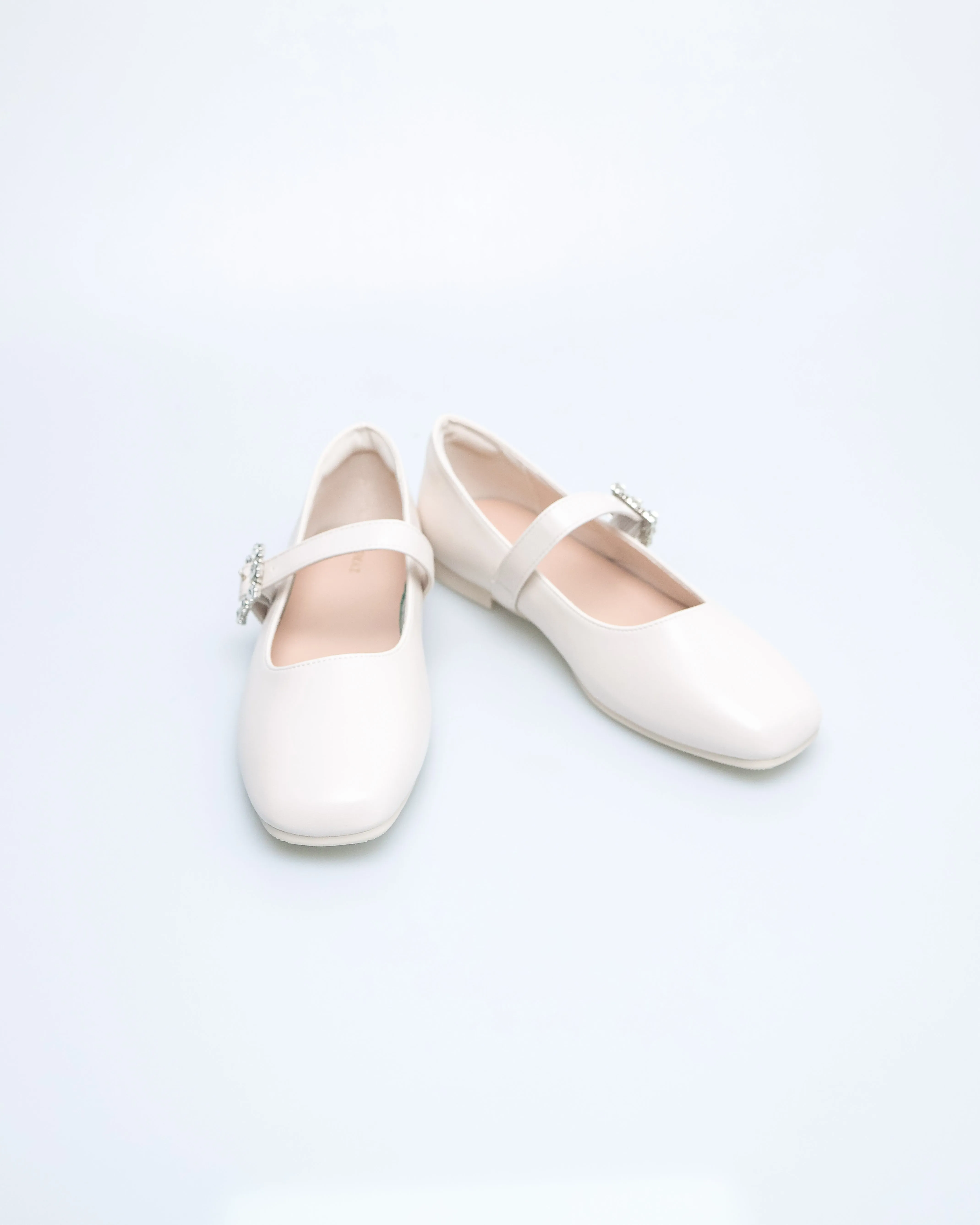 Tomaz NN400 Ladies Crystal Buckle Flats