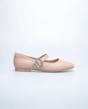 Tomaz NN400 Ladies Crystal Buckle Flats