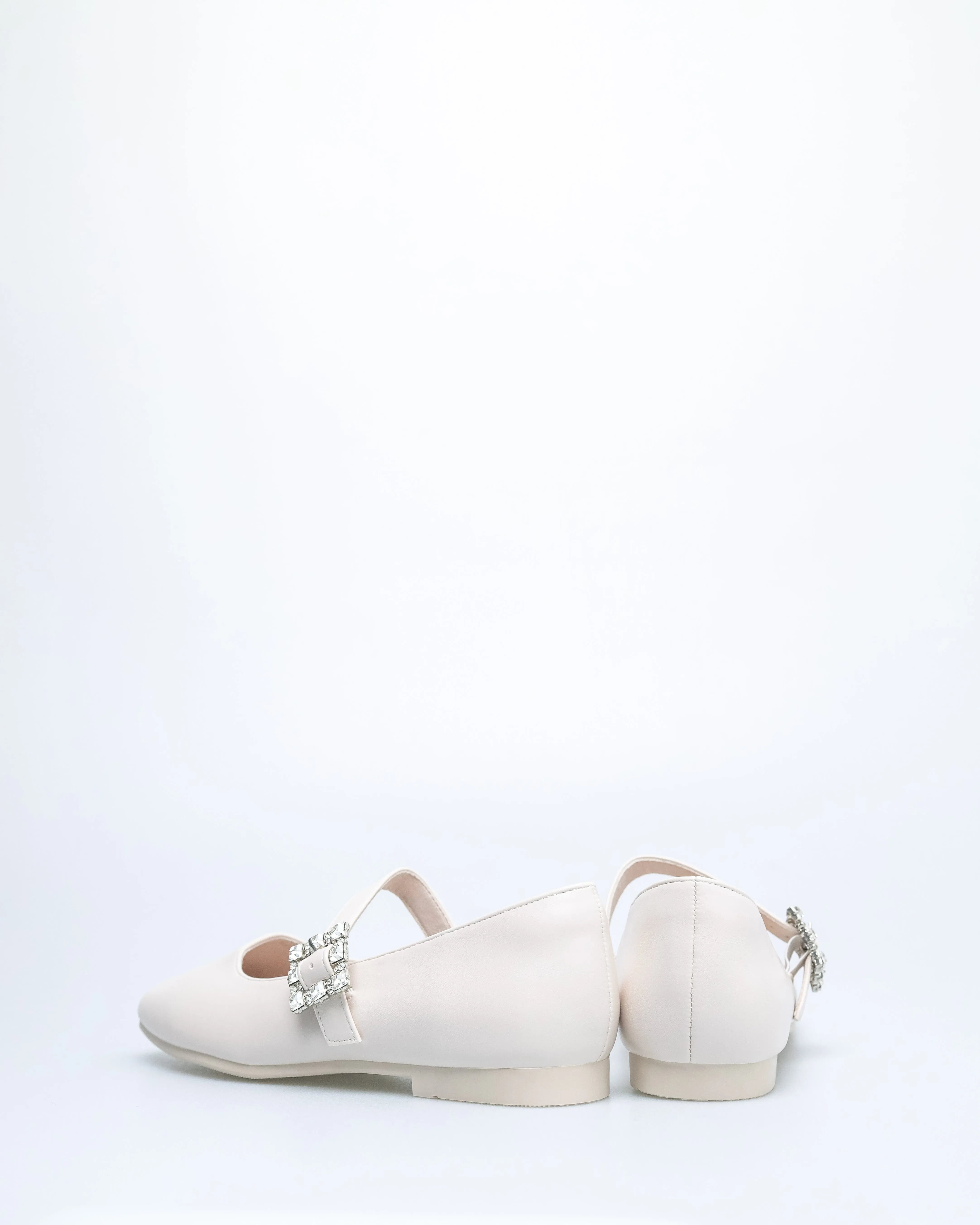 Tomaz NN400 Ladies Crystal Buckle Flats