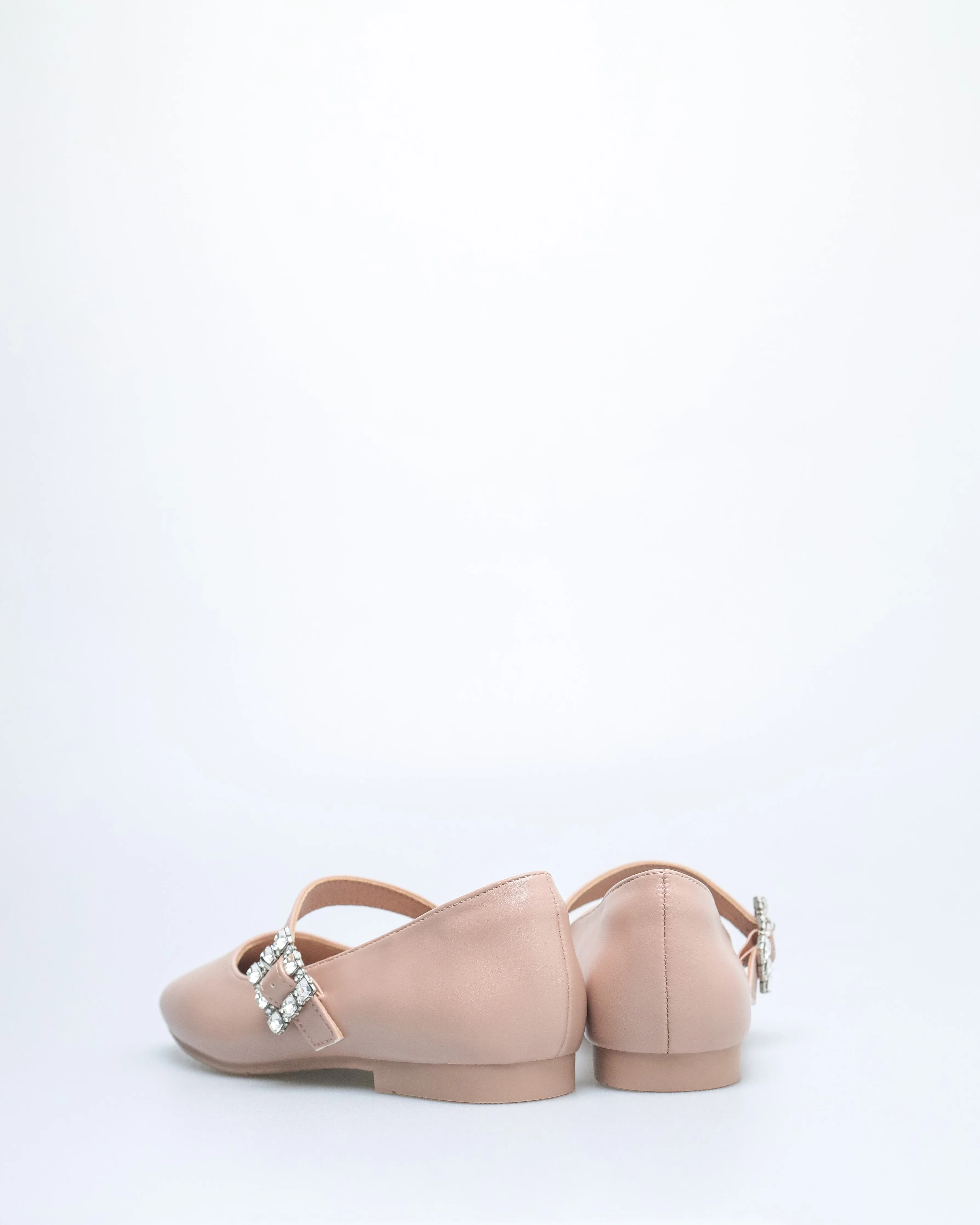 Tomaz NN400 Ladies Crystal Buckle Flats