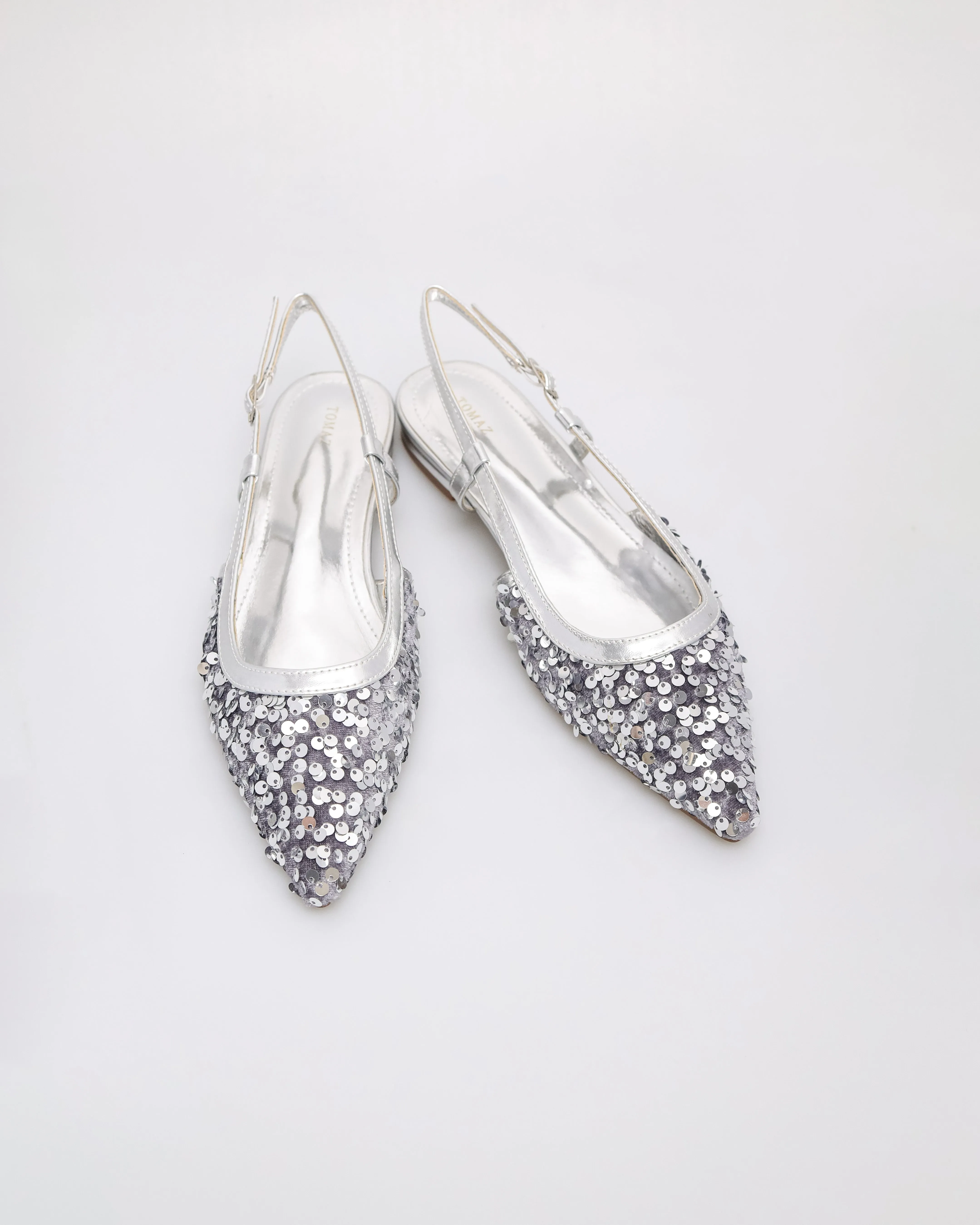 Tomaz NN403 Ladies Sequin Flats