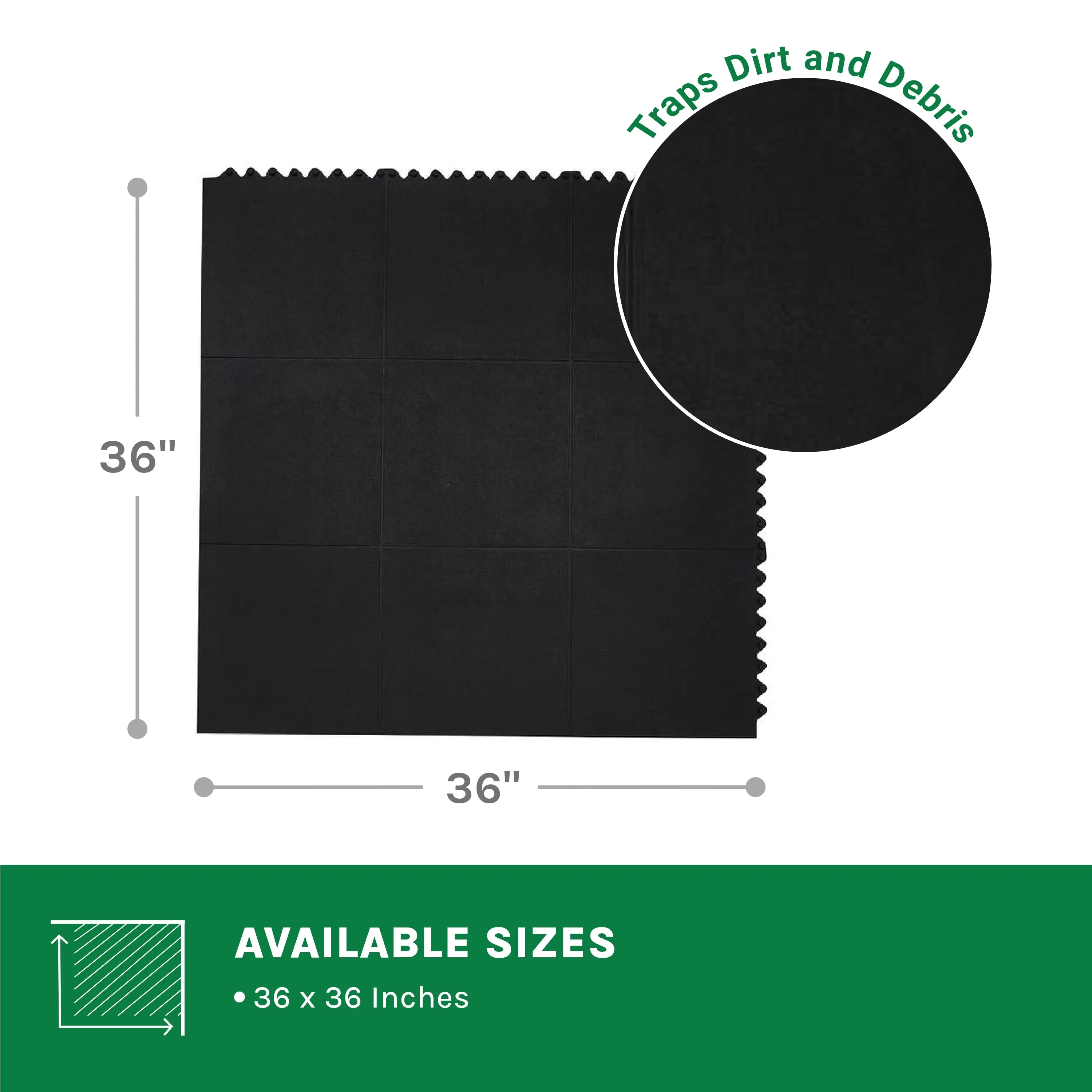 Ultra-Thick Interlocking Floor Mat