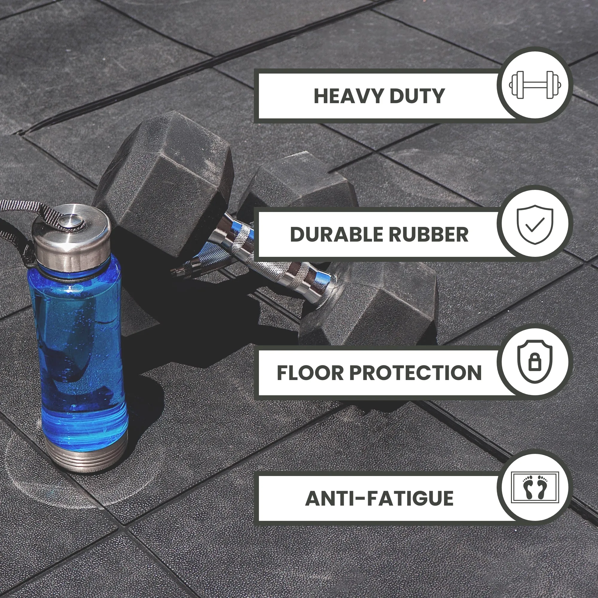 Ultra-Thick Interlocking Floor Mat