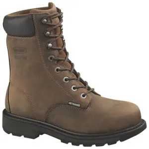 Wolverine W05680 Men's McKay 8" Waterproof Steel-Toe EH Work Boots - Brown